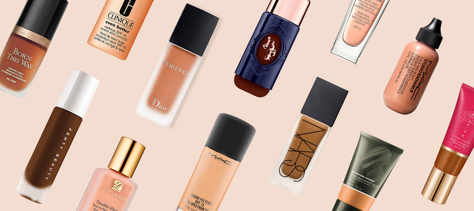 melhores bases com acabamento glow