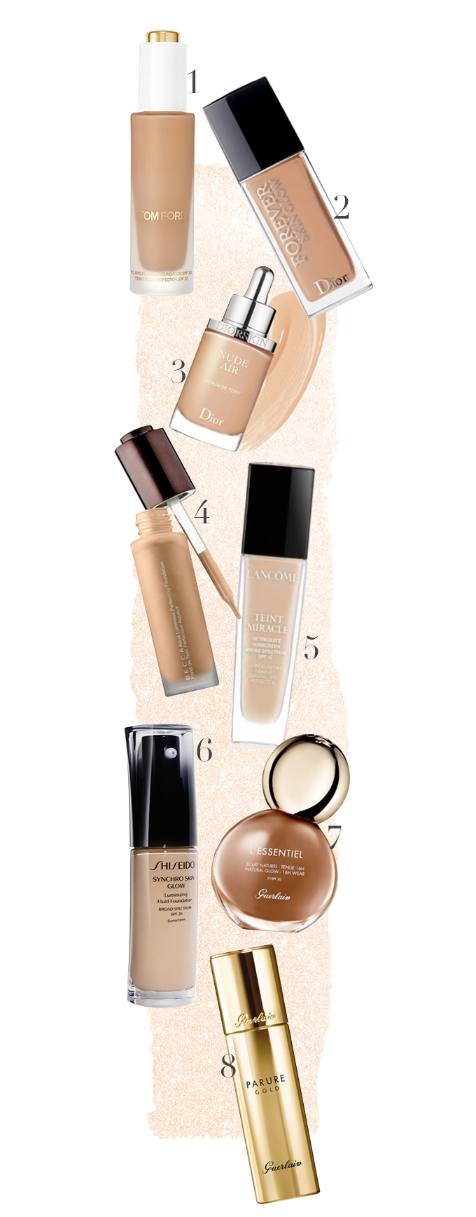 melhores bases com acabamento glow