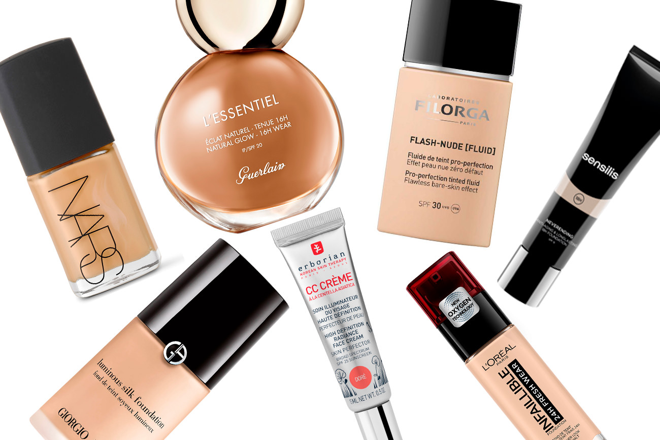 melhores bases com acabamento glow