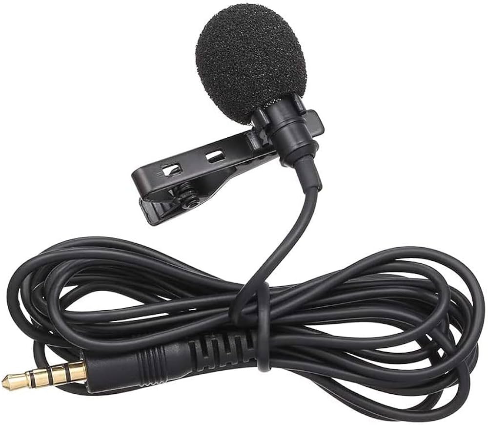 microfone de lapela para celular