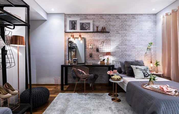 mictório decorativo no quarto (conceito industrial)