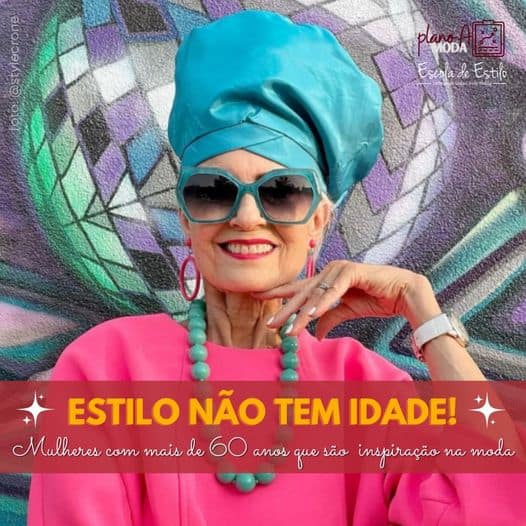 moda para quem tem mais de 60 anos