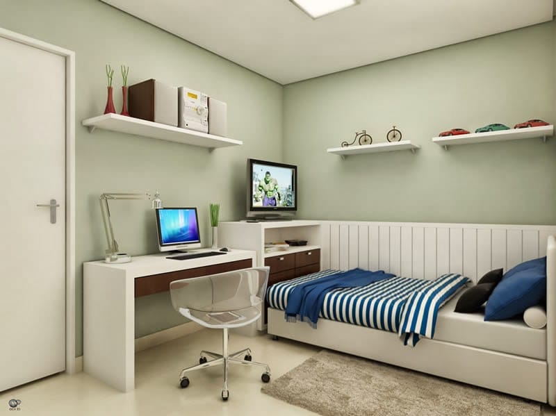 Guia Completo: Como Escolher os Melhores Materiais para Móveis Planejados de Quartos Pequenos