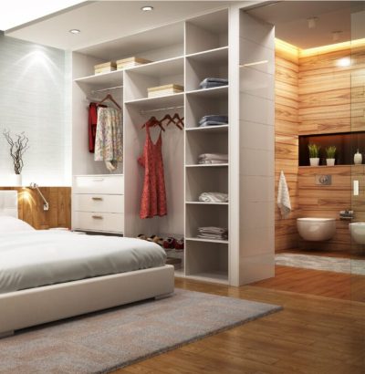 Decoração para Quartos Pequenos: O Poder das Cores Claras e Espelhos na Ampliação Visual