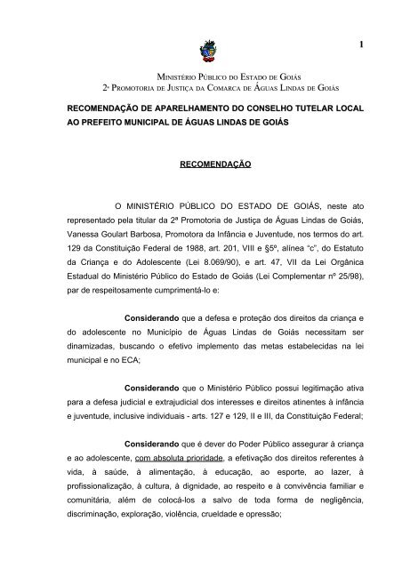 O Papel do Conselho Tutelar