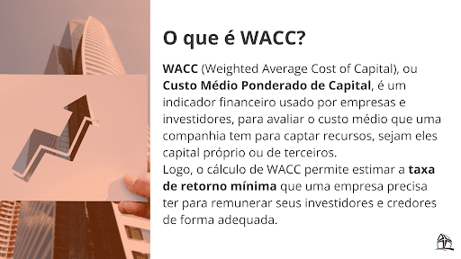 5 ideias de títulos:
1. Desvendando o WACC: O Guia Completo para Entender o Custo de Capital de uma Empresa.
2. WACC na Prática: Como Calcular e Utilizar para Tomar Melhores Decisões de Investimento.
3. A Importância do WACC no Valuation: Maximizando o Valor da Sua Empresa.
4. Entenda os Componentes do WACC: Capital Próprio