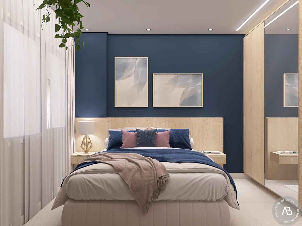 paleta de cores neutras quarto