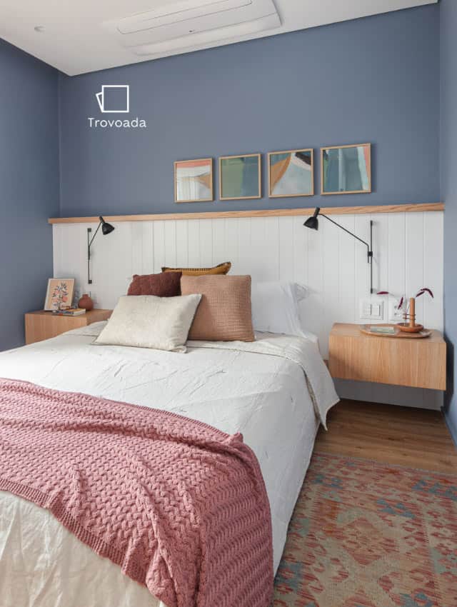 Tendências 2025: Cores Neutras e Terrosas para um Quarto Moderno e Aconchegante