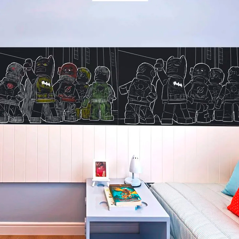 Adesivo de Lousa vs. Tinta: Qual a Melhor Opção para Seu Quarto?