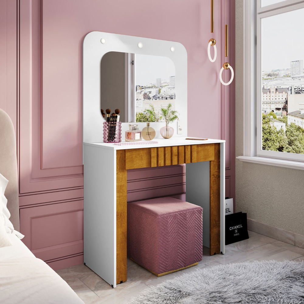 Guia Completo: Como Escolher a Penteadeira Perfeita para Seu Espaço; Penteadeira Camarim: Modelos