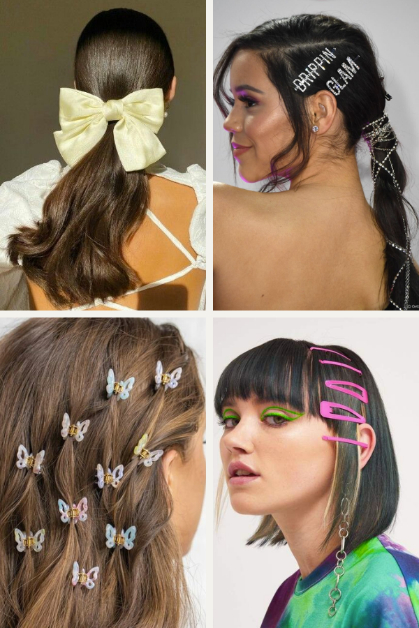 Penteados Rápidos e Estilosos com Presilhas para o Dia a Dia