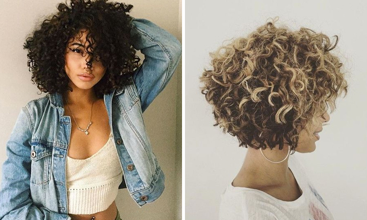 penteados para cabelos curtos cacheados