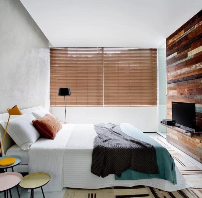 Como escolher a persiana de madeira ideal para seu quarto