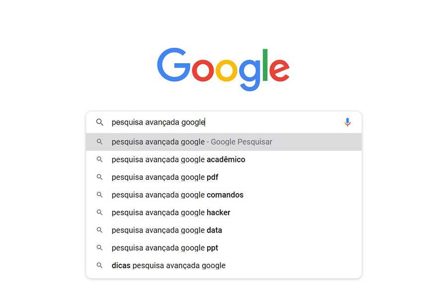 pesquisa avançada no gmail
