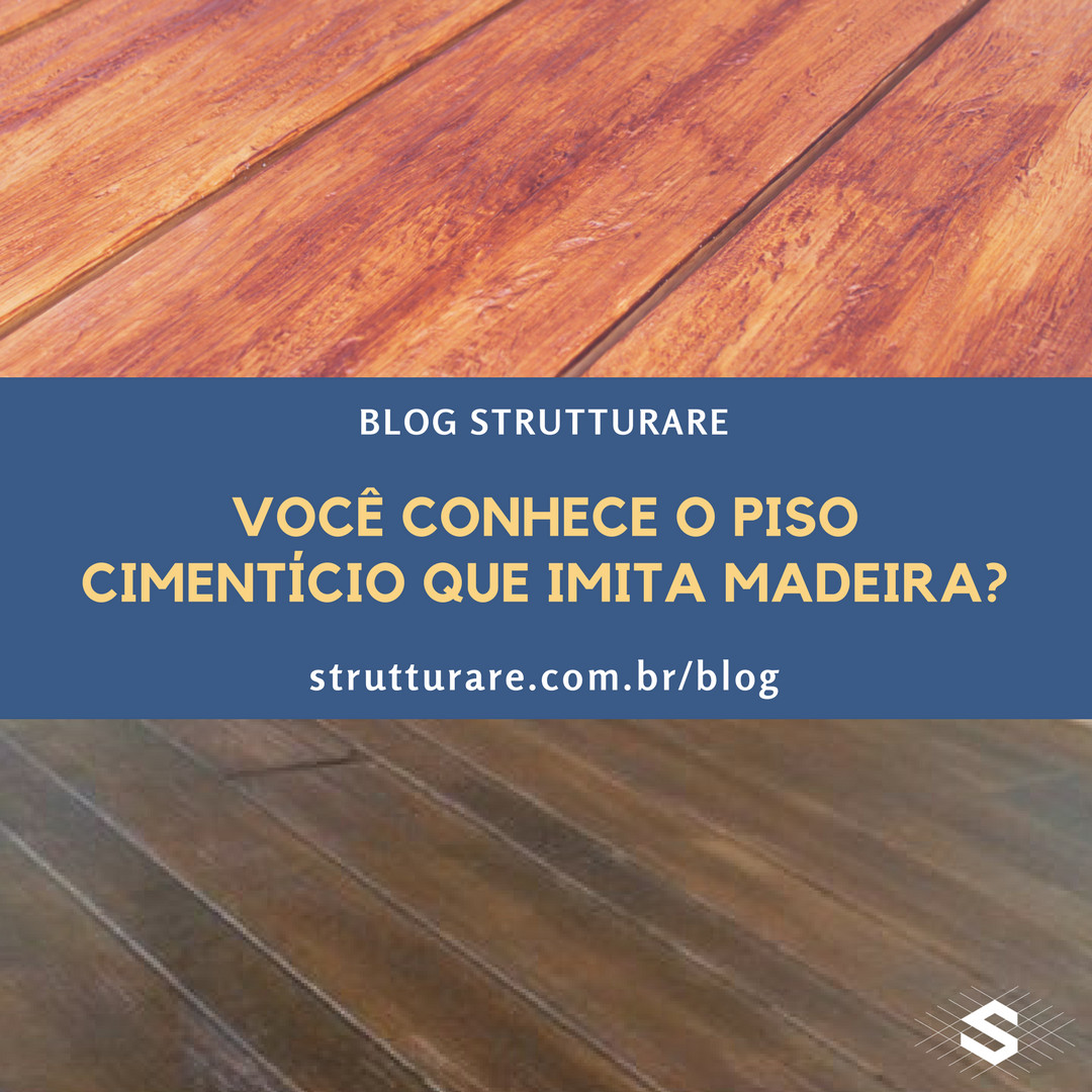 piso que imita madeira