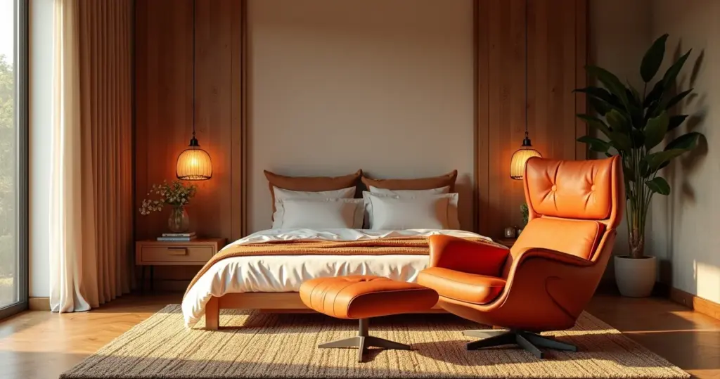 Poltrona Costela com Puff no Quarto: o guia definitivo para seu refúgio pessoal