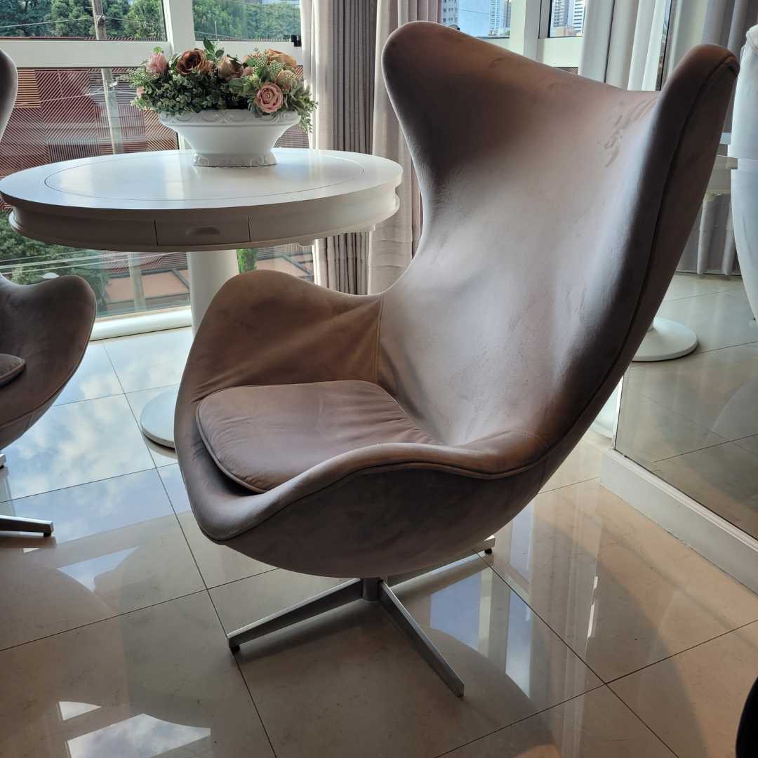 Guia completo de revestimentos para sua Poltrona Egg