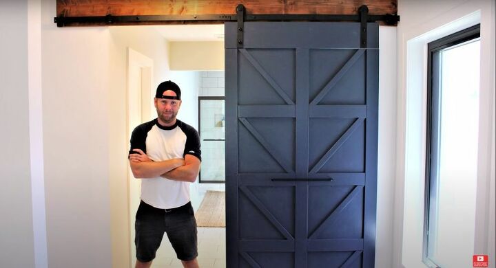 porta de celeiro para quarto