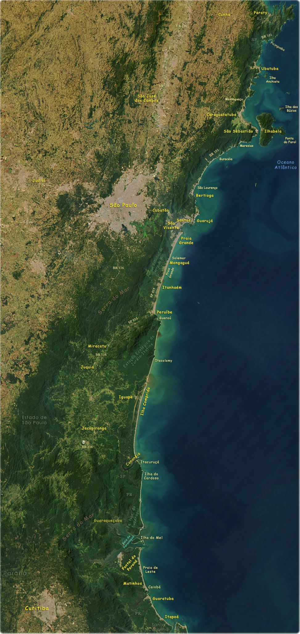 Ecoturismo em Ubatuba: Trilhas