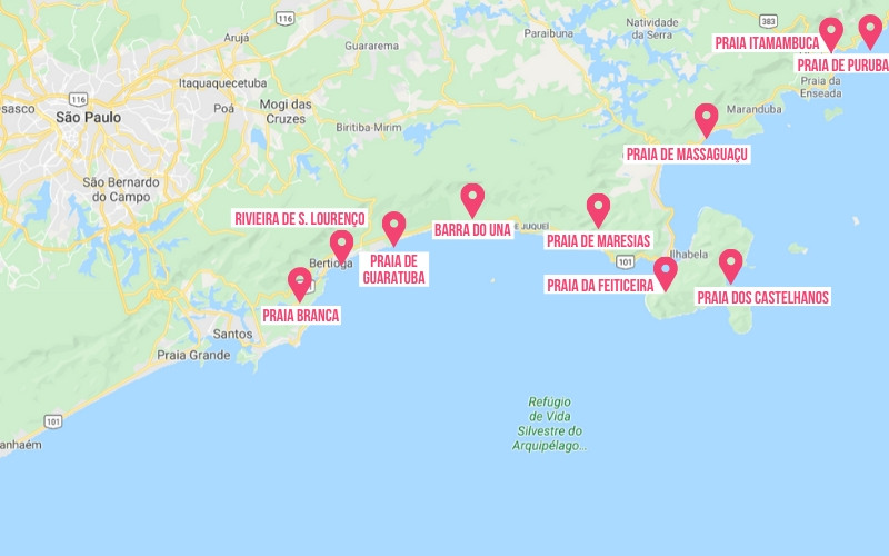 Litoral Norte para famílias: As praias mais calmas e seguras