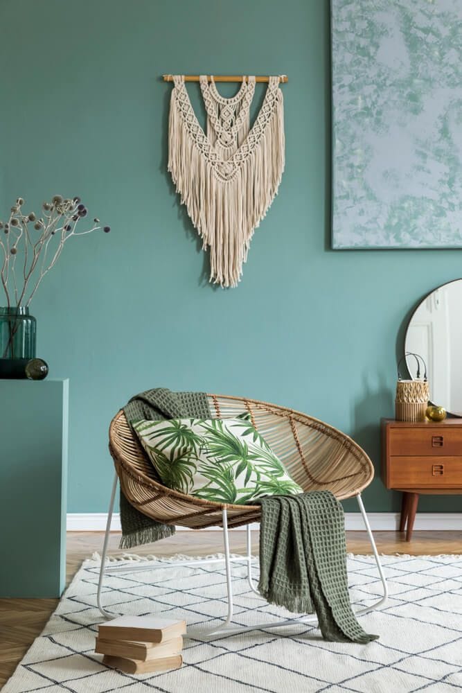 Plantas e Iluminação: Detalhes que Transformam seu Quarto Boho