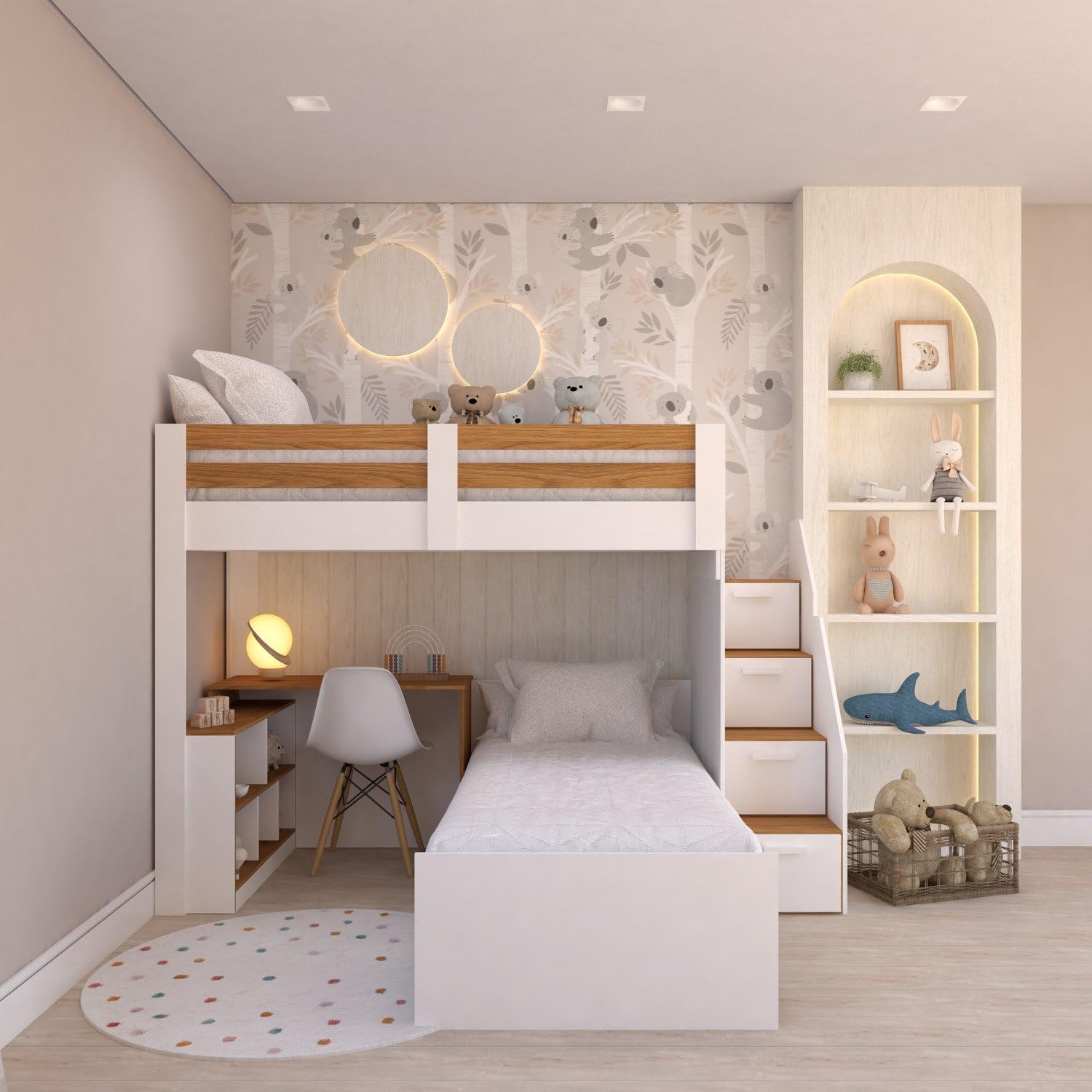 MDF vs. Madeira Maciça: Qual o Melhor Material para Seu Beliche com Escrivaninha?