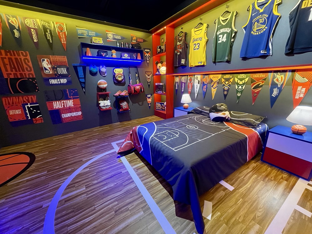 Transforme suas Paredes: Adesivos e Quadros Temáticos de Basquete para um Quarto Incrível