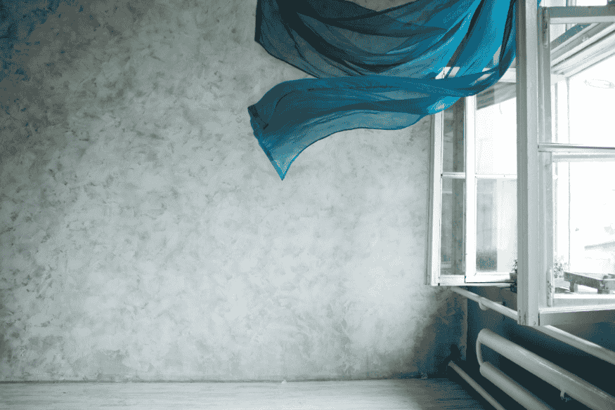 quarto com ventilação natural otimizada