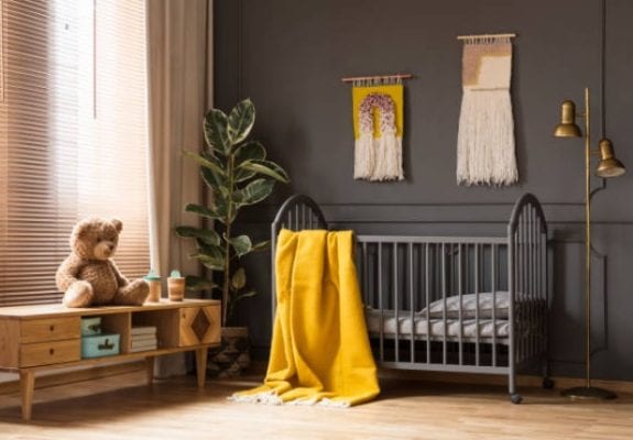 A Psicologia das Cores: Cinza e Amarelo no Quarto Infantil
