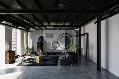 Materiais Aparentes: O Segredo do Estilo Industrial no Quarto Loft