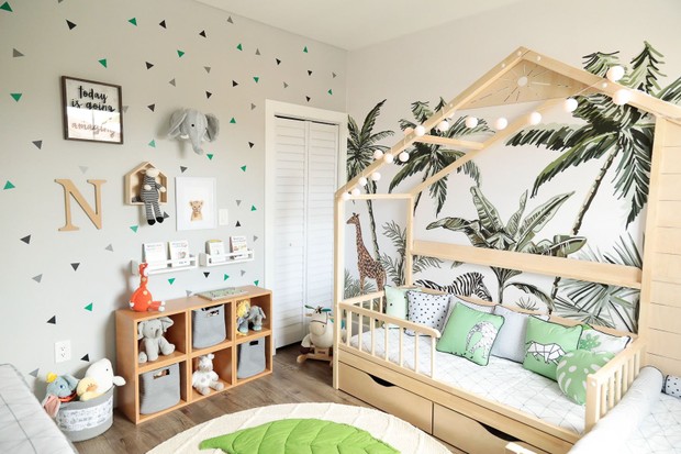 quarto montessoriano simples