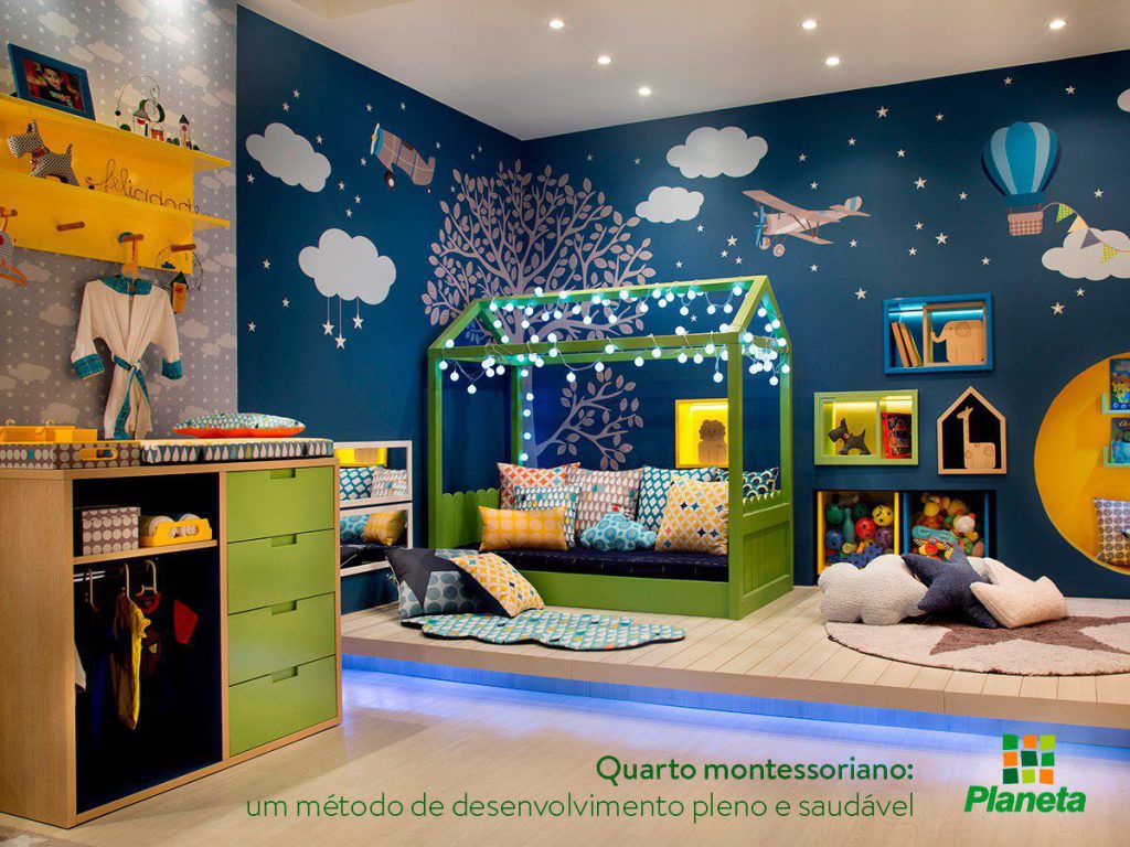 quarto montessoriano simples