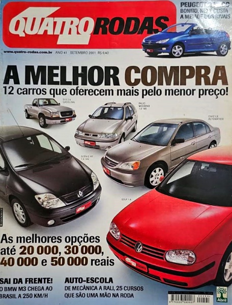 Comparativo de Revistas Automotivas: Quatro Rodas vs. Concorrentes