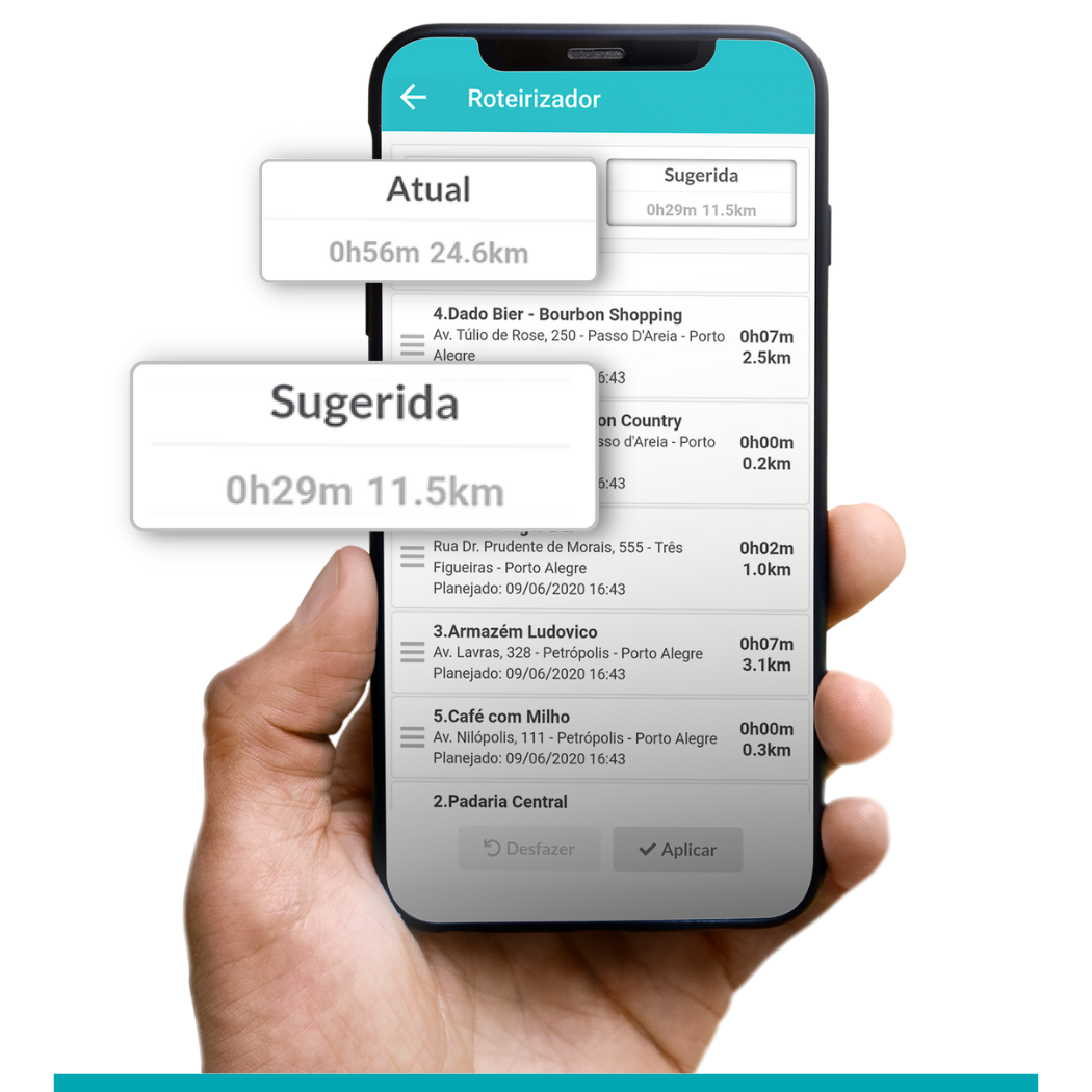 roteirizador 4 rodas