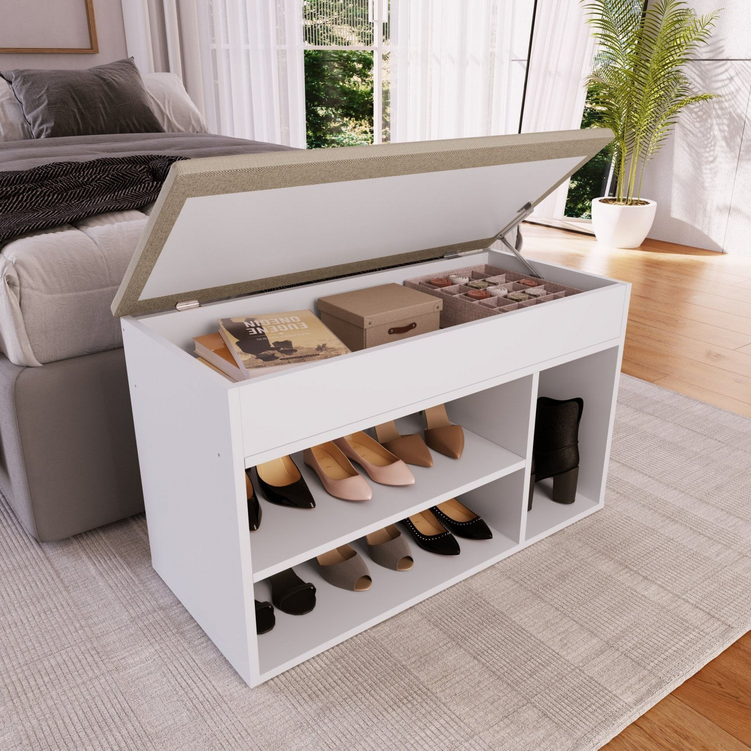 Sapateiras Verticais vs. Basculantes: Qual a Melhor para seu Espaço?