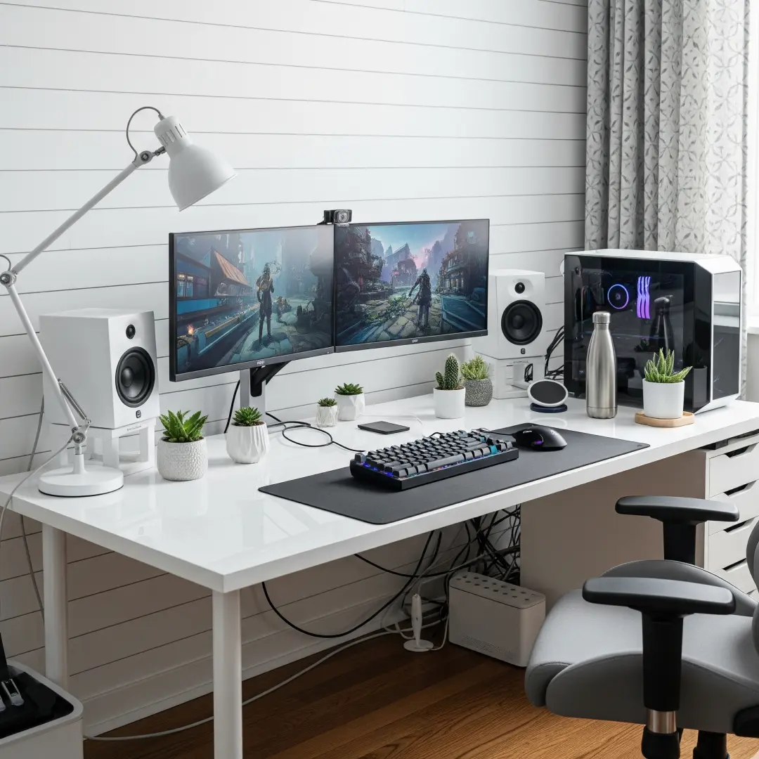 Guia Completo: Como Esconder Cabos no Seu Setup Gamer Minimalista