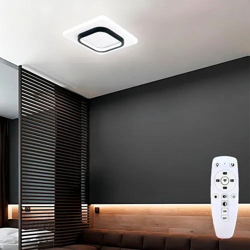 spot de sobrepor preto quarto