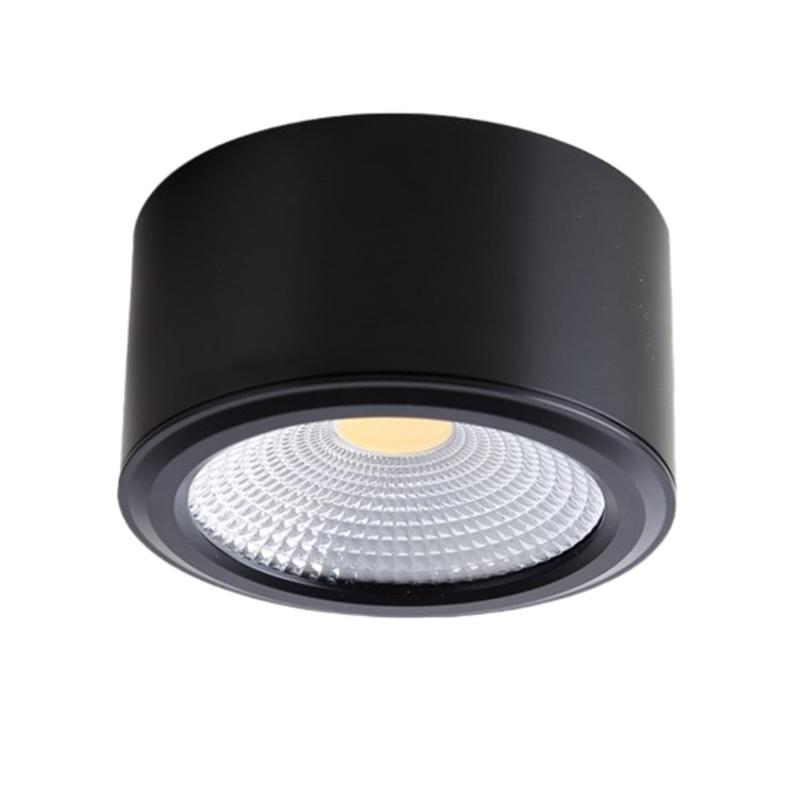 spot de sobrepor preto quarto