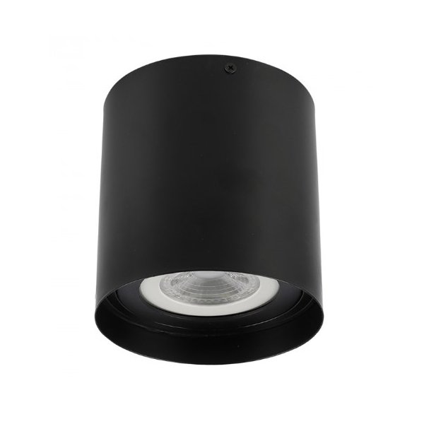 spot de sobrepor preto quarto