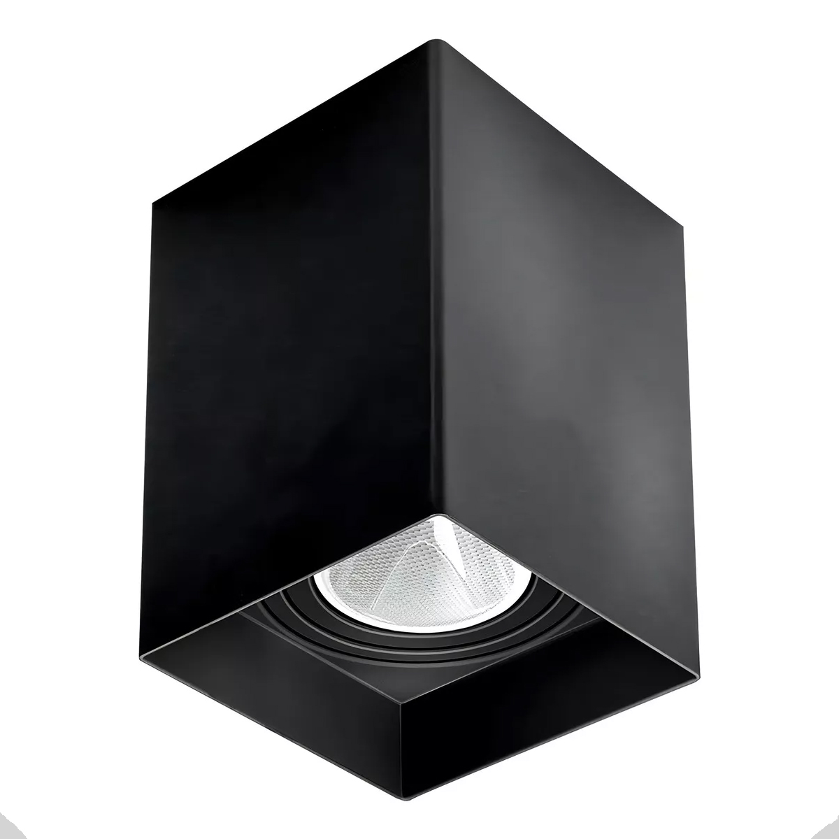 spot de sobrepor preto quarto