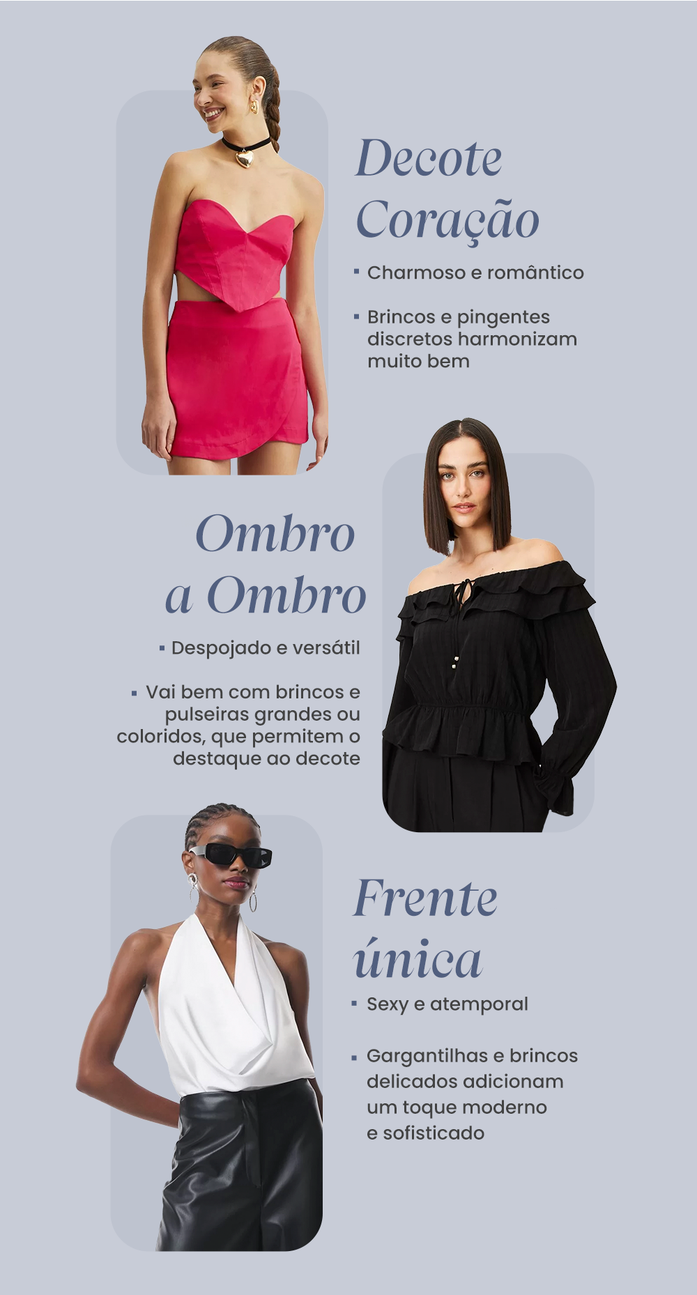 Decotes para ocasiões especiais: Do casual ao formal