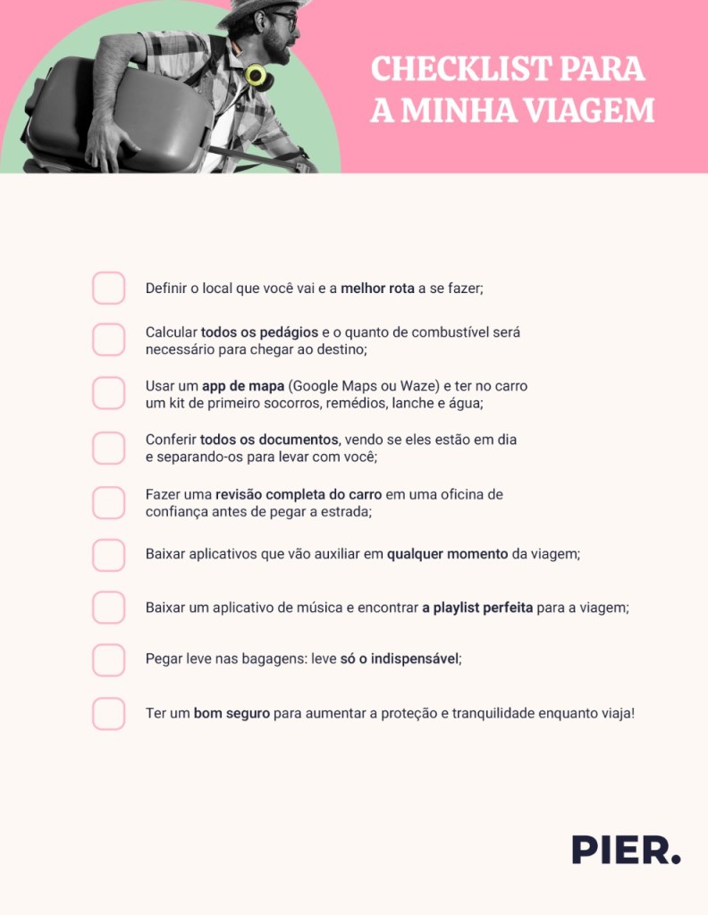 viagem de carro - roteiro