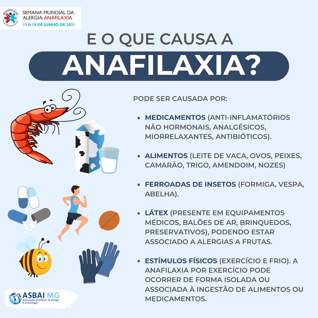 anafilaxia o que é