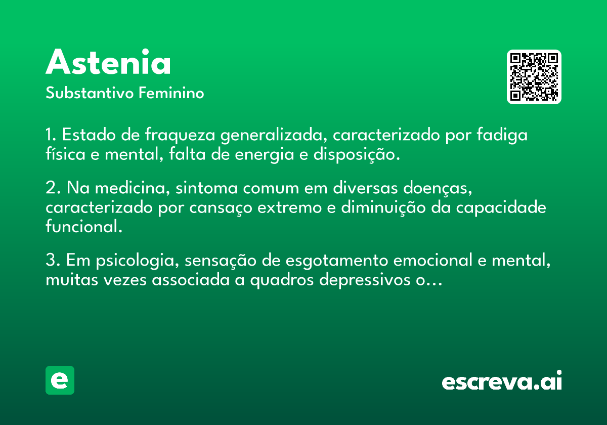 o que fazer para combater astenia em casa