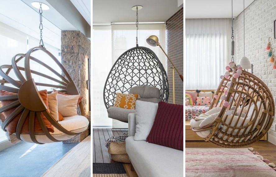 ideias balanço suspenso decoração quarto