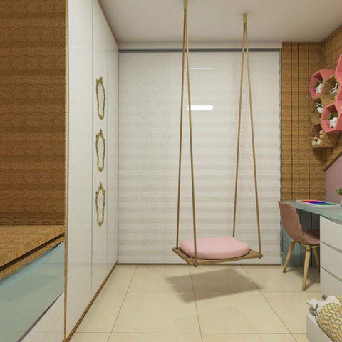 balanço suspenso decoração quarto