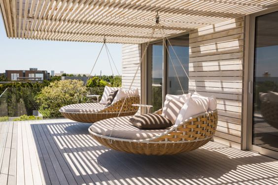 balanço de macramê vs balanço de ferro para quarto