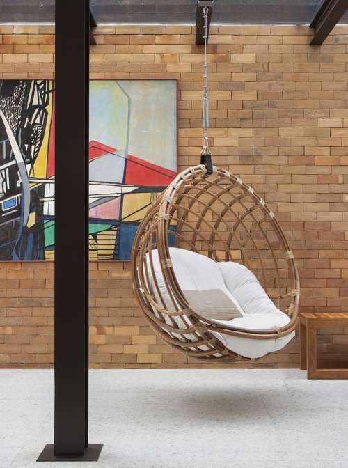 balanço suspenso decoração quarto