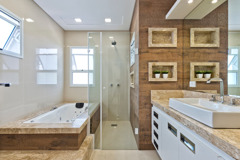 erros ao escolher banheira para banheiro pequeno