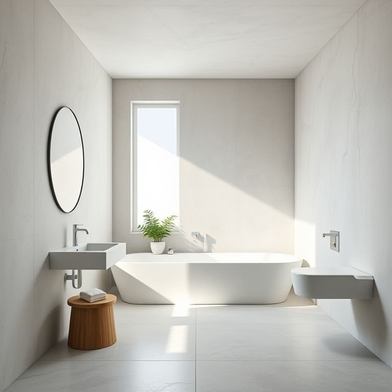 cimento queimado vs porcelanato para banheiro